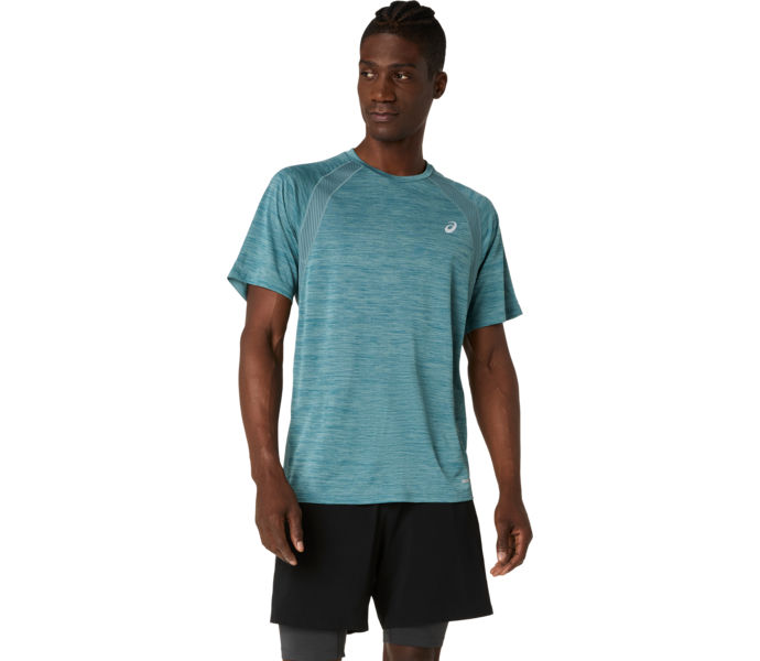 Asics ROAD SS LÖPARTSHIRT Grön