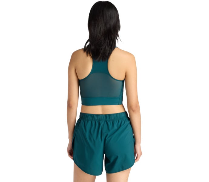 New Balance RC ELITE STORAGE CROP TANK LÖPARLINNE Grön