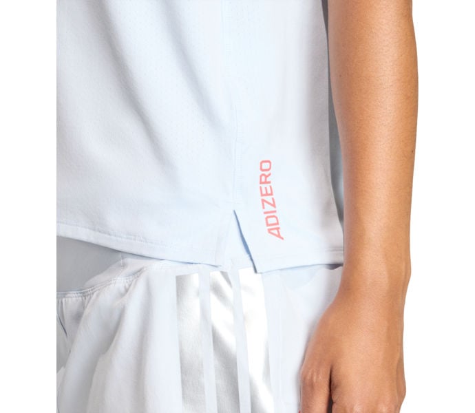 adidas ADIZERO TEE LÖPARTSHIRT Blå