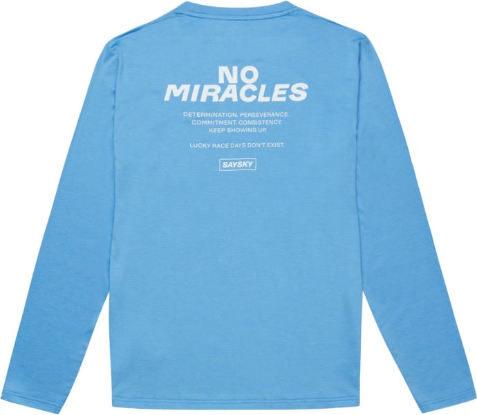 SAYSKY STATEMENT PACE LONG SLEEVE LÖPARTRÖJA Blå