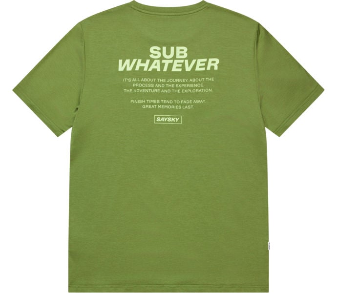 SAYSKY STATEMENT PACE T-SHIRT LÖPARTRÖJA Grön