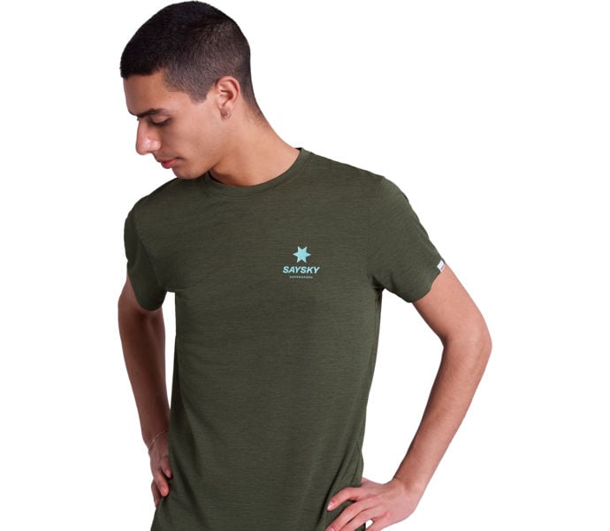 SAYSKY STATEMENT COMBAT PRO T-SHIRT LÖPARTRÖJA Grön