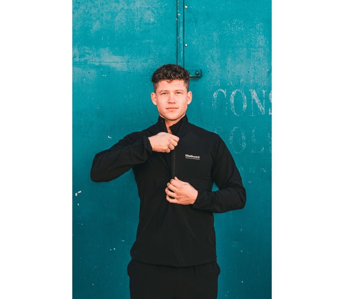 Liiteguard RE-LIITE ANORAK LÖPARJACKA Svart