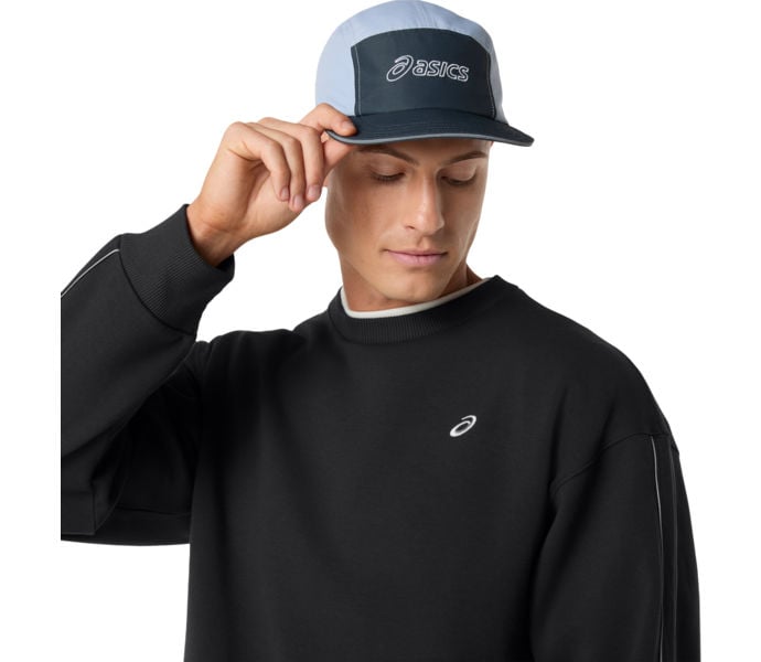 Asics ASICS TRACK CLUB HERITAGE CREW-NECK TOP LÖPARTRÖJA Svart