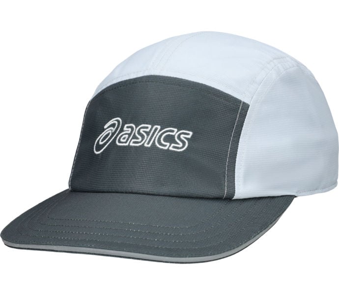 Asics PERFORMANCE RUNNING 5 PANEL CAP Silver