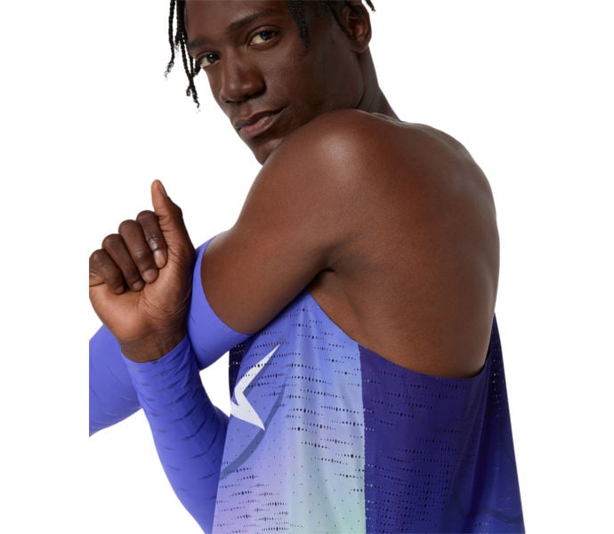 Asics METASPEED SINGLET LÖPARLINNE Blå