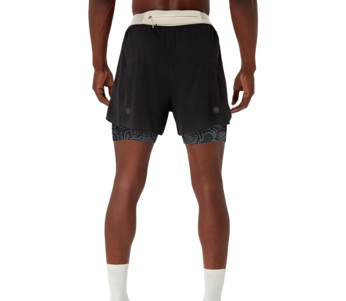 Asics LIMITED SERIES METARUN 4'' 2 IN 1 SHORT LÖPARSHORTS Svart