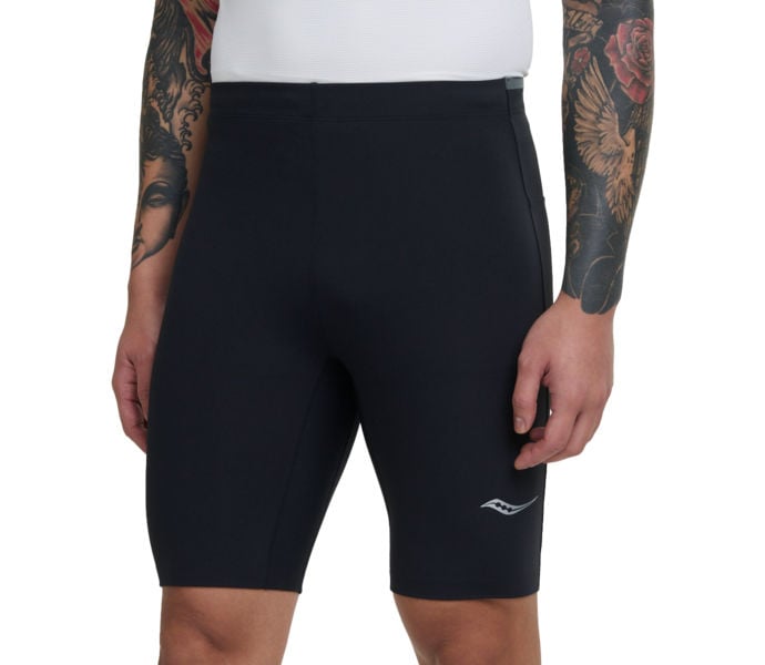Saucony ENDORPHIN HALF TIGHT LÖPARSHORTS Svart