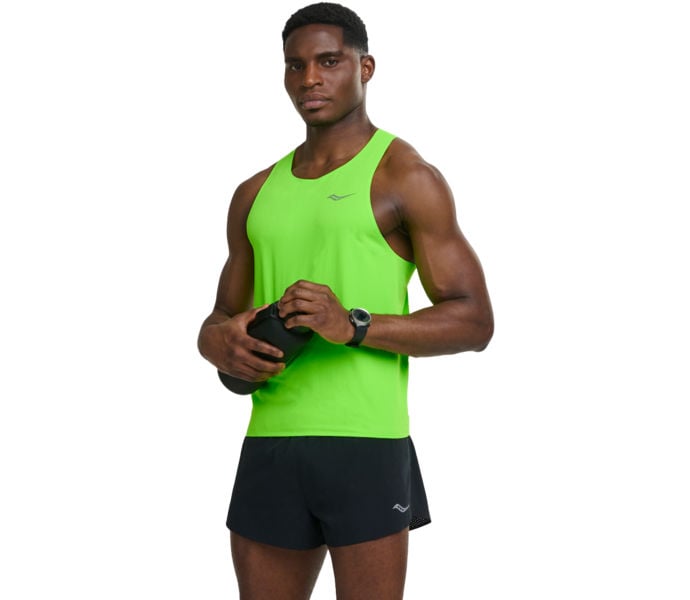 Saucony ENDORPHIN SPLIT SHORT LÖPARSHORTS Svart