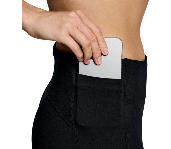 Saucony FORTIFY 6'' SHORT LÖPARSHORTS Svart