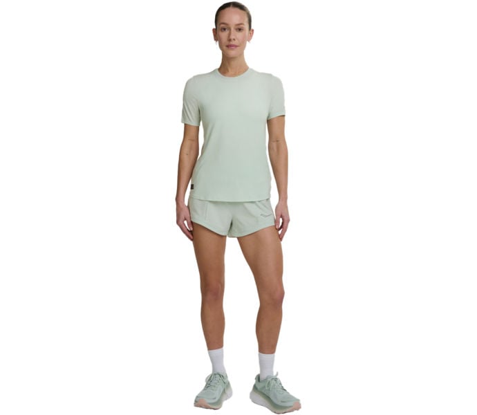 Saucony STOPWATCH SHORT SLEEVE LÖPARTSHIRT Grön