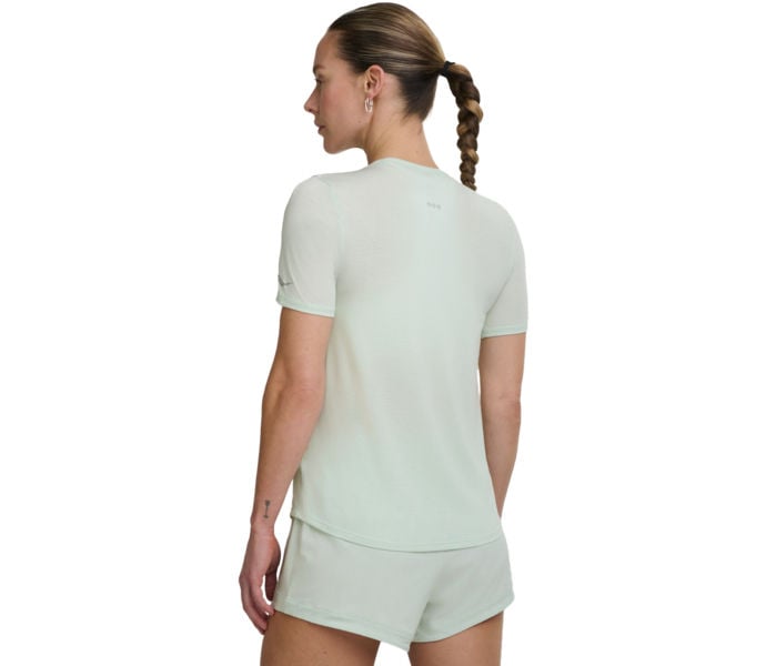 Saucony STOPWATCH SHORT SLEEVE LÖPARTSHIRT Grön