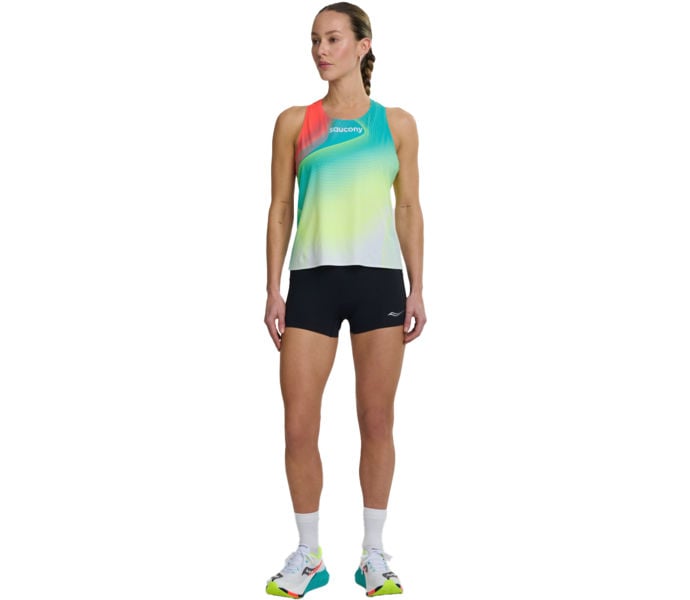Saucony ENDORPHIN SINGLET LÖPARLINNE Flerfärgad