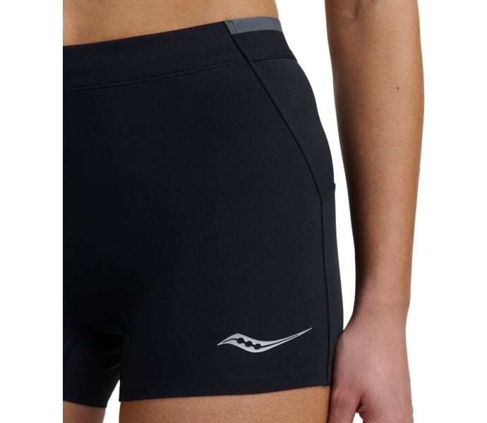 Saucony ENDORPHIN BOY SHORT LÖPARSHORTS Svart