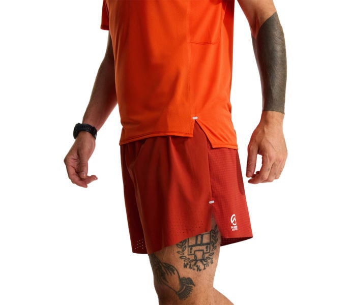 The North Face M SUMMIT HIGH TRAIL SS Löpar T-shirt Röd