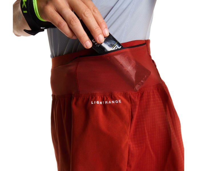 The North Face W SUMMIT PACESETTER 3'' SHORT LÖPARSHORTS Röd