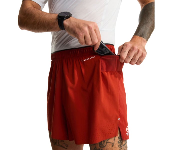 The North Face M SUMMIT PACESETTER 5'' SHORT LÖPARSHORTS Röd