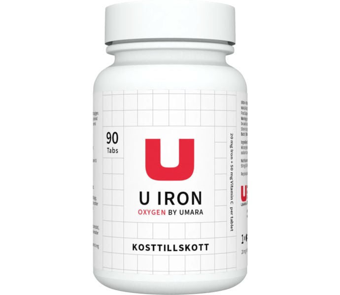 Umara U IRON 90 TABS KOSTILLSKOTT Vit