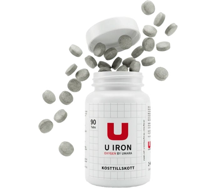 Umara U IRON 90 TABS KOSTILLSKOTT Vit