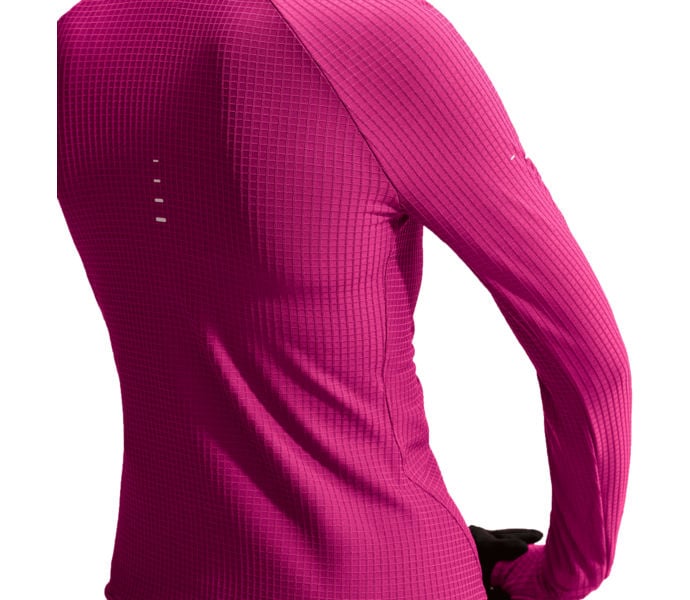 Nike SWIFT THERMA-FIT LONG-SLEEVE HOODED LÖPARTRÖJA Rosa