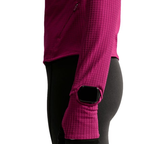 Nike SWIFT THERMA-FIT LONG-SLEEVE HOODED LÖPARTRÖJA Rosa