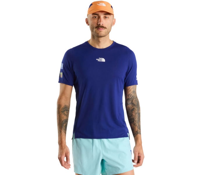The North Face SUMMIT HIGH TRAIL SS LÖPART-SHIRT Blå