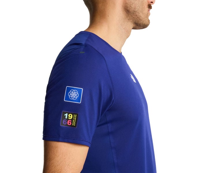 The North Face SUMMIT HIGH TRAIL SS LÖPART-SHIRT Blå
