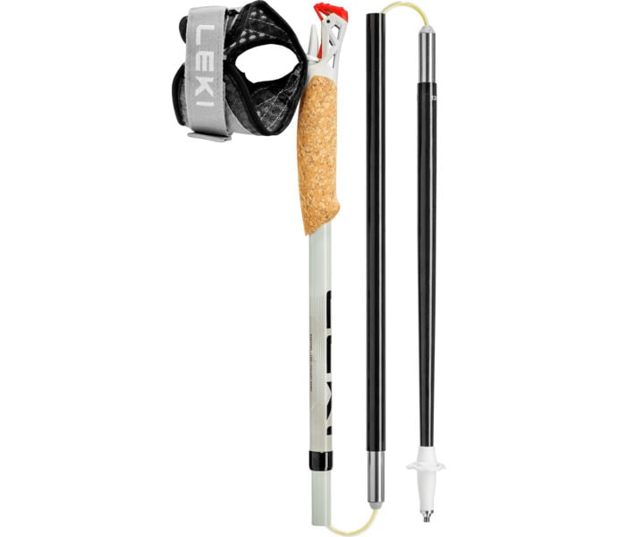 Leki Ultratrail FX. One Löparstavar kolfiber Grå