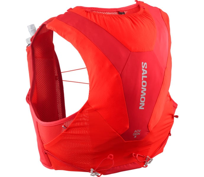Salomon ADV SKIN 5 SET LÖPARRYGGSÄCK Röd