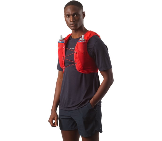 Salomon ADV SKIN 5 SET LÖPARRYGGSÄCK Röd