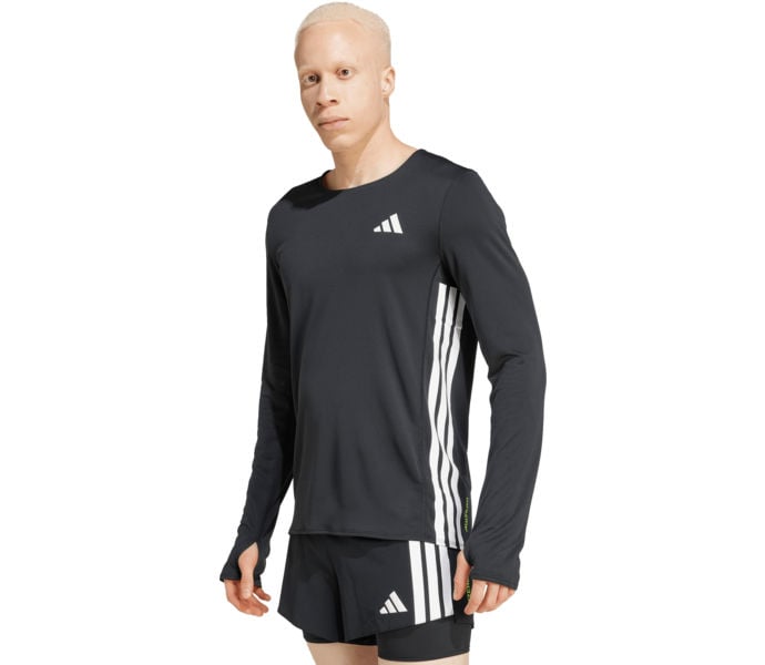 adidas ADIZERO RUNNING LONG SLEEVE LÖPARTRÖJA Svart