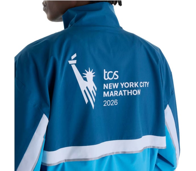 New Balance NYC MARATHON JACKET LÖPARJACKA Blå