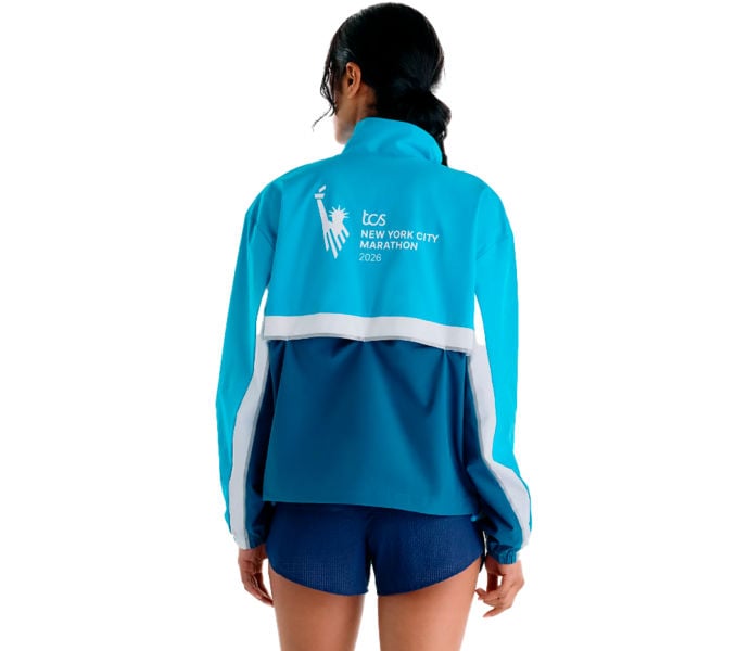 New Balance NYC MARATHON JACKET LÖPARJACKA Blå