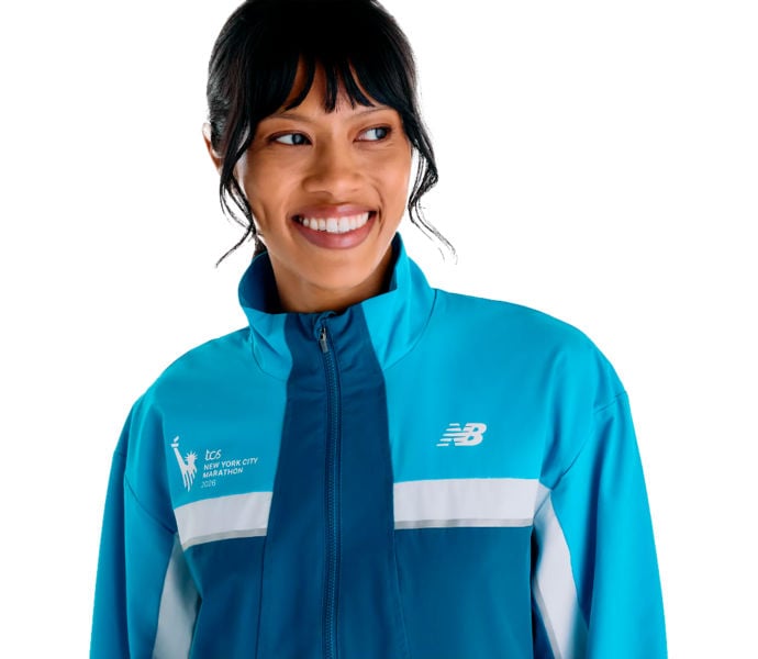 New Balance NYC MARATHON JACKET LÖPARJACKA Blå