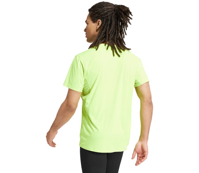 adidas ADIZERO ESSENTIAL LÖPARTSHIRT Grön