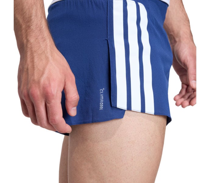 adidas ADIZERO RUNNING GEL POCKET LÖPARSHORTS Blå