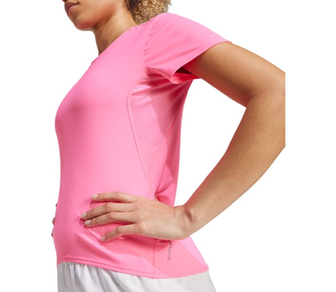 adidas ADIZERO ESSENTIAL LÖPARTSHIRT Rosa
