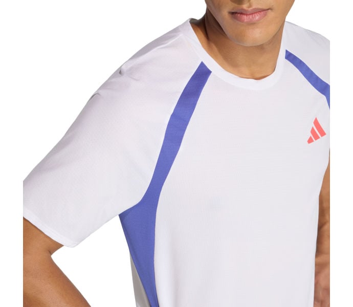 adidas ADIZERO ARCHIVE LÖPARTSHIRT Vit