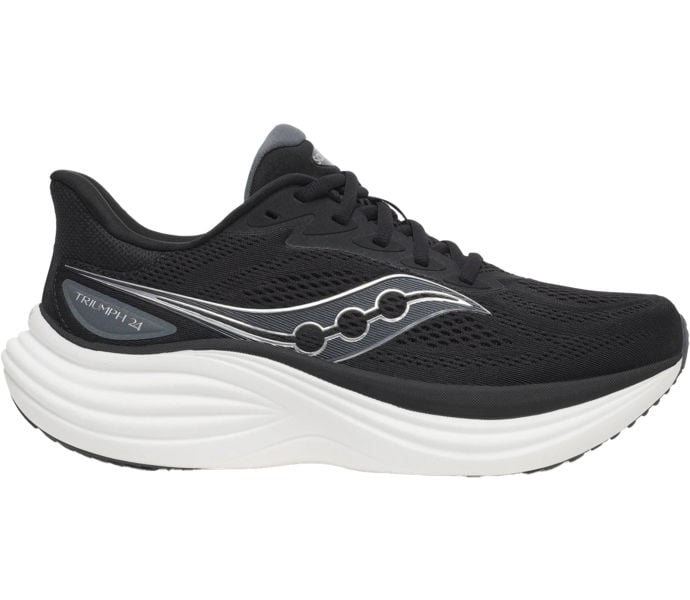 Saucony TRIUMPH 24 WIDE LÖPARSKOR Svart
