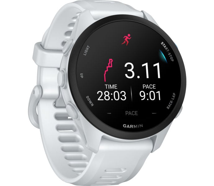 Garmin FORERUNNER 70 LÖPARKLOCKA Vit