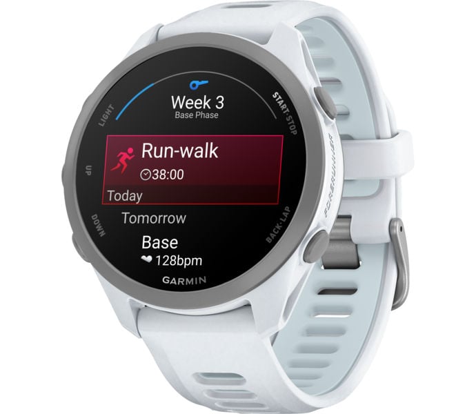 Garmin FORERUNNER 170 MUSIC LÖPARKLOCKA Vit
