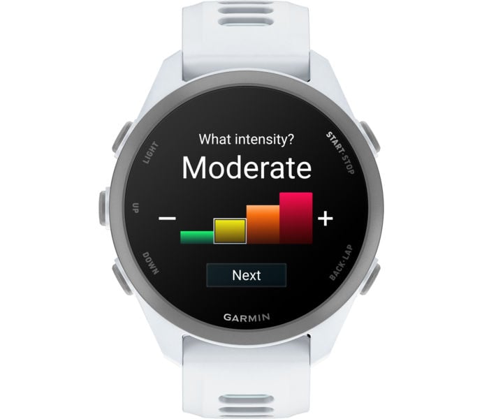 Garmin FORERUNNER 170 MUSIC LÖPARKLOCKA Vit