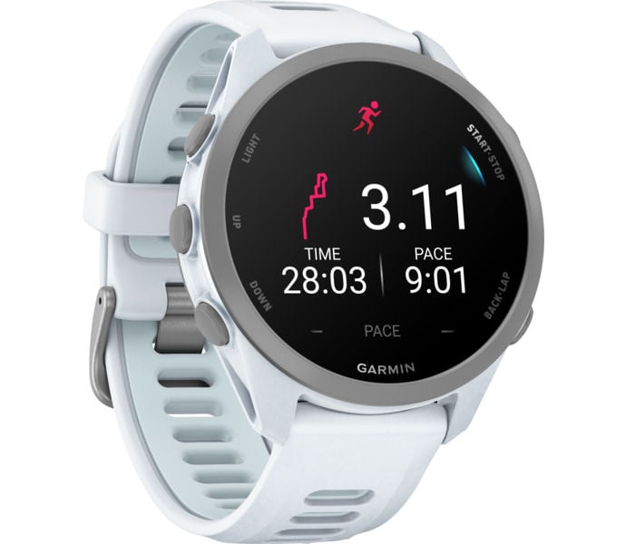 Garmin FORERUNNER 170 MUSIC LÖPARKLOCKA Vit