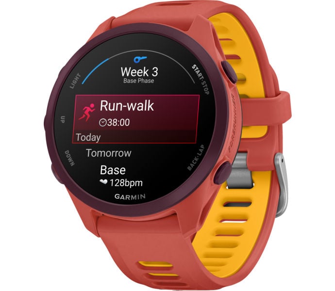 Garmin FORERUNNER 170 MUSIC LÖPARKLOCKA Röd