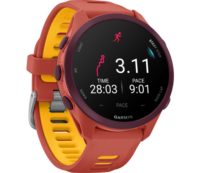 Garmin FORERUNNER 170 MUSIC LÖPARKLOCKA Röd