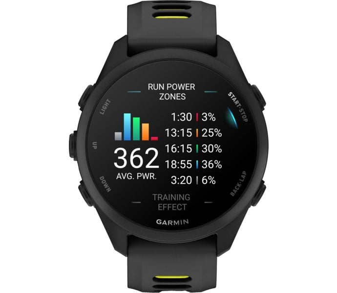 Garmin FORERUNNER 170 MUSIC LÖPARKLOCKA Svart