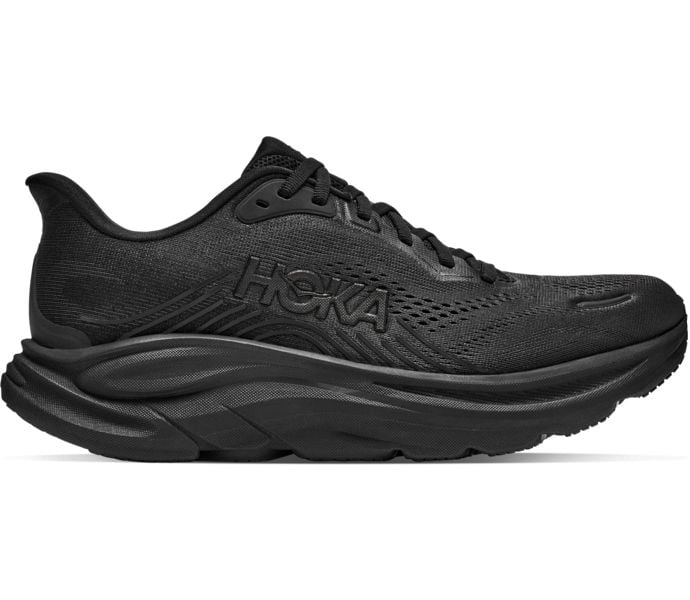 HOKA ONE ONE CLIFTON 11 WIDE LÖPARSKOR Svart