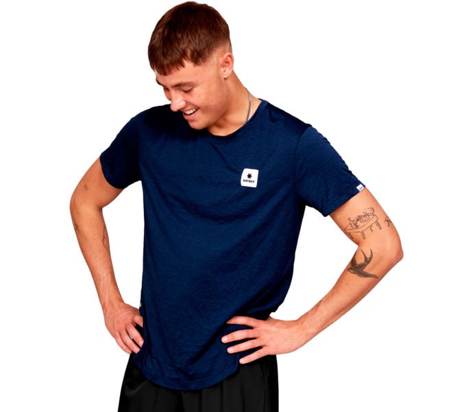 SAYSKY CLEAN COMBAT PRO LÖPARTSHIRT Blå