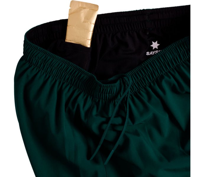 SAYSKY PACE SHORTS 5" LÖPARSHORTS Grön