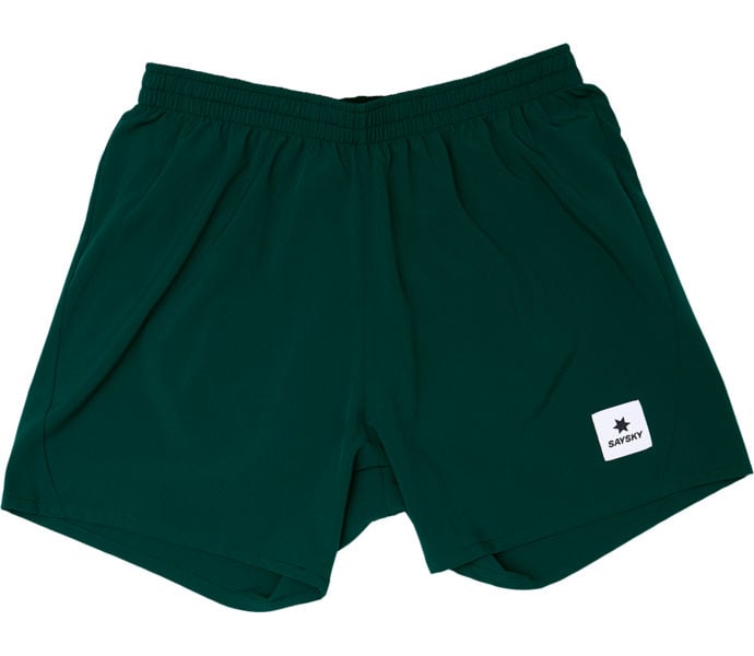 SAYSKY PACE SHORTS 5" LÖPARSHORTS Grön